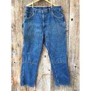 KEY Workwear Double Front Denim Carpenter Jeans, 40x34